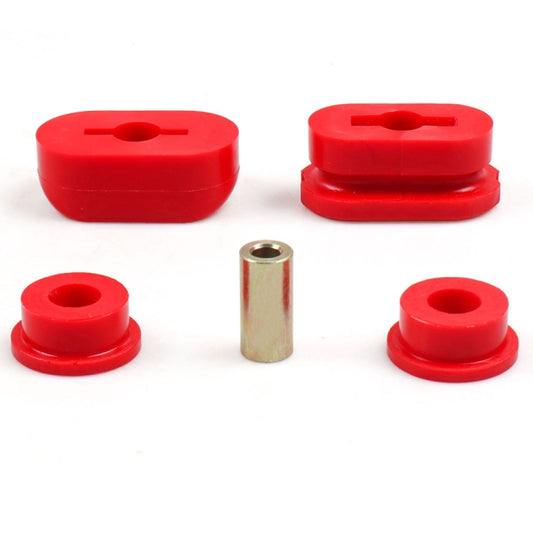 Car Modified Front Lower Dogbone Engine Mount Bracket Polyurethane Bushings for Volkswagen Jetta / Golf GTI Mk4(Red) - Engine Fittings by PMC Jewellery | Online Shopping South Africa | PMC Jewellery