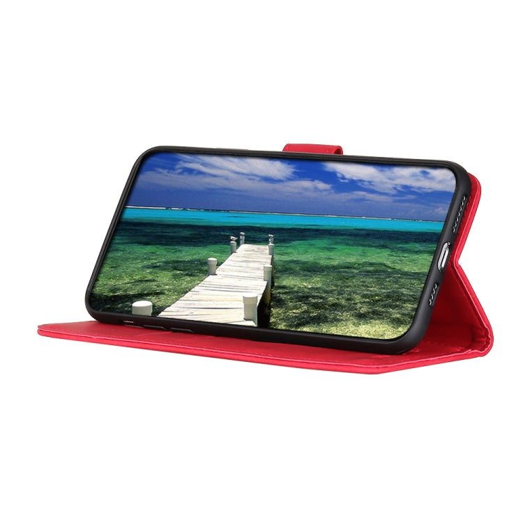 For Huawei Nova Y90/Enjoy 50 Pro KHAZNEH Retro Texture Horizontal Flip Leather Phone Case(Red) - Huawei Cases by PMC TechLife | Online Shopping South Africa | PMC TechLife | Buy Now Pay Later Mobicred