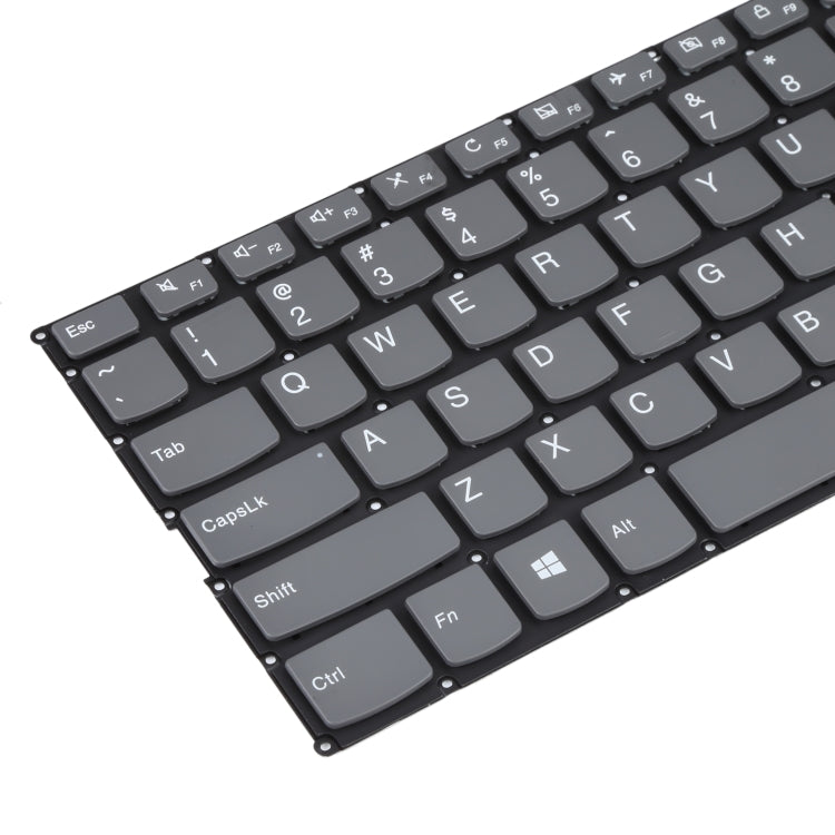 With Power Button US Version Keyboard for Lenovo IdeaPad 320s-13 320s-13ikb(Grey) - Replacement Keyboards by PMC TechLife | Online Shopping South Africa | PMC TechLife