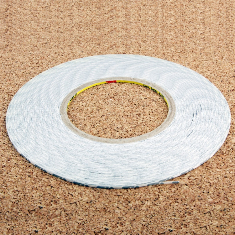 10 PCS 2mm Double Sided Adhesive Sticker Tape for Phone Touch Panel Repair, Length: 50m(White) - free shipping - PMC TechLife - Order now!