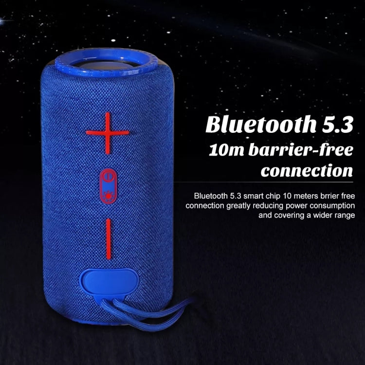 T&G TG639 10W Portable LED Light TWS Wireless Bluetooth Speaker(Blue) - Mini Speaker by T&G | Online Shopping South Africa | PMC Jewellery