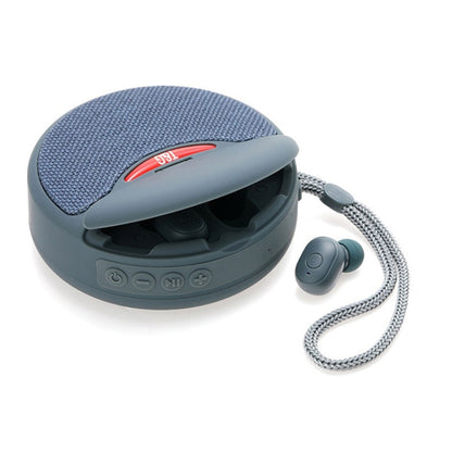 T&G TG808 2 in 1 Mini Wireless Bluetooth Speaker Wireless Headphones(Grey) - Mini Speaker by T&G | Online Shopping South Africa | PMC Jewellery