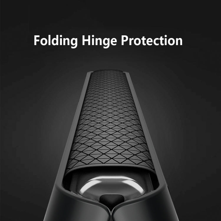 For Samsung Galaxy Z Fold4 GKK Litchi Pattern Foldable Protective Phone Case with Ring Holder(Red) - free shipping - PMC TechLife - Order now!