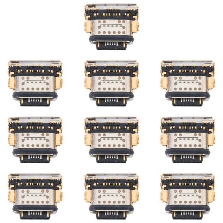 For vivo iQOO 7 10pcs Charging Port Connector - Single Tail Connector by PMC TechLife | Online Shopping South Africa | PMC TechLife