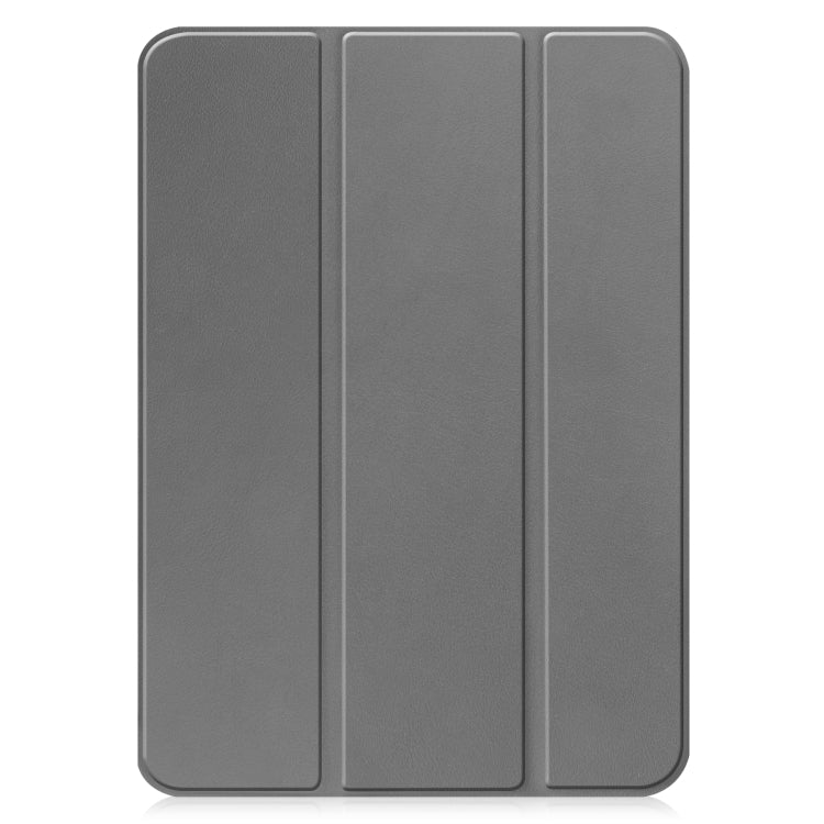 Solid Color Custer Texture Leather Tablet Case For iPad 10th Gen 10.9 2022 / 2025 (Gray) - iPad 2025 / 2022 Cases by PMC Jewellery | Online Shopping South Africa | PMC Jewellery | Buy Now Pay Later Mobicred