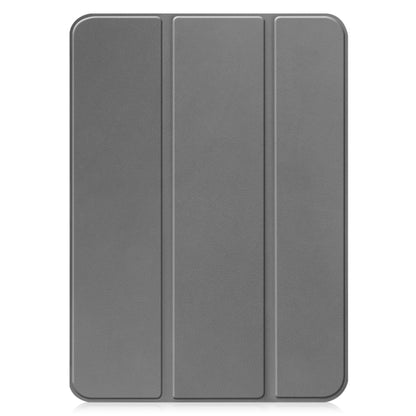 Solid Color Custer Texture Leather Tablet Case For iPad 10th Gen 10.9 2022 / 2025 (Gray) - iPad 2025 / 2022 Cases by PMC Jewellery | Online Shopping South Africa | PMC Jewellery | Buy Now Pay Later Mobicred