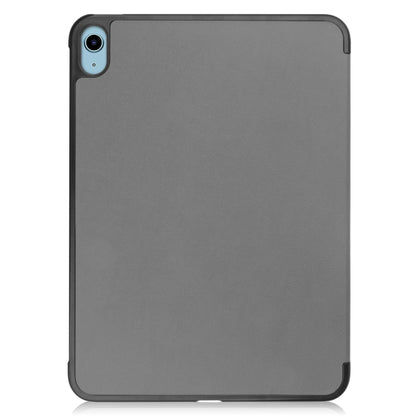 Solid Color Custer Texture Leather Tablet Case For iPad 10th Gen 10.9 2022 / 2025 (Gray) - iPad 2025 / 2022 Cases by PMC Jewellery | Online Shopping South Africa | PMC Jewellery | Buy Now Pay Later Mobicred