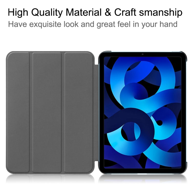 Solid Color Custer Texture Leather Tablet Case For iPad 10th Gen 10.9 2022 / 2025 (Gray) - iPad 2025 / 2022 Cases by PMC Jewellery | Online Shopping South Africa | PMC Jewellery | Buy Now Pay Later Mobicred