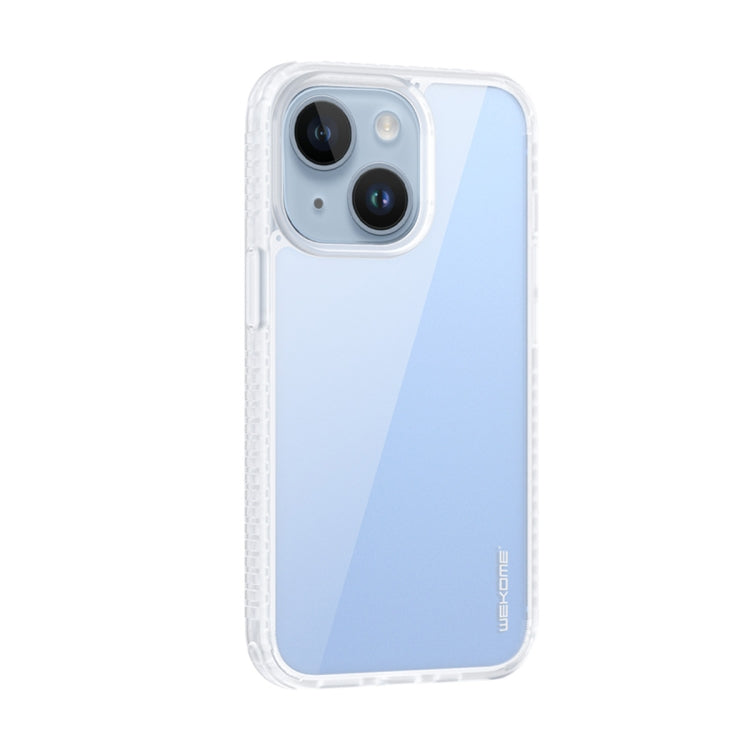 For iPhone 13 WEKOME Armour Anti-Drop Phone Case(Clear White) - iPhone 13 Cases by WK | Online Shopping South Africa | PMC Jewellery
