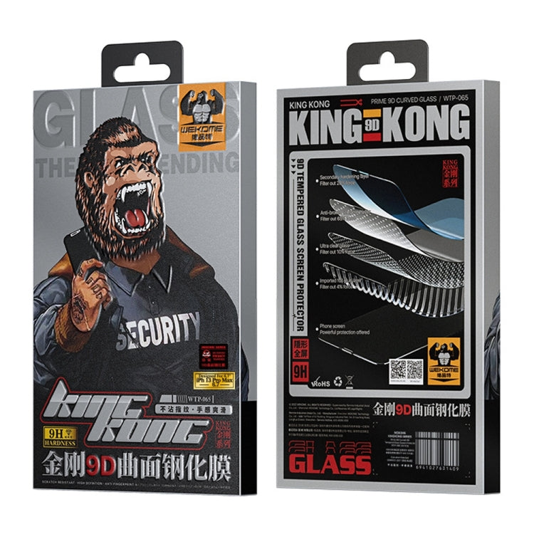 For iPhone 14 Pro Max WEKOME 9D Curved Privacy Tempered Glass Film - iPhone 14 Pro Max Tempered Glass by WK | Online Shopping South Africa | PMC TechLife
