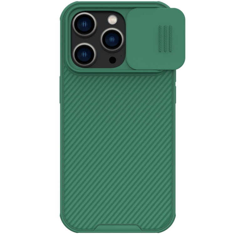 For iPhone 14 Pro NILLKIN CamShield Pro Protective Phone Case(Green) - free shipping - PMC TechLife - Order now!