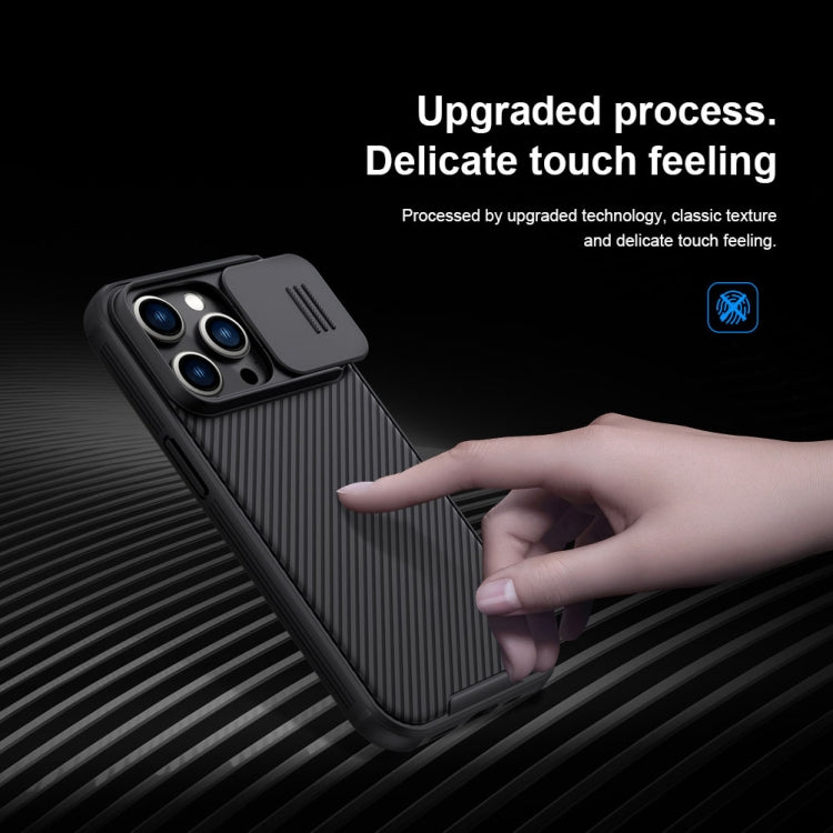 For iPhone 14 Pro Max NILLKIN CamShield Pro Protective Phone Case(Black) - free shipping - PMC TechLife - Order now!