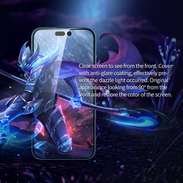 For iPhone 14 Pro NILLKIN Guardian Full Coverage Privacy Tempered Glass Film - iPhone 14 Pro Tempered Glass by NILLKIN | Online Shopping South Africa | PMC TechLife | Buy Now Pay Later Mobicred
