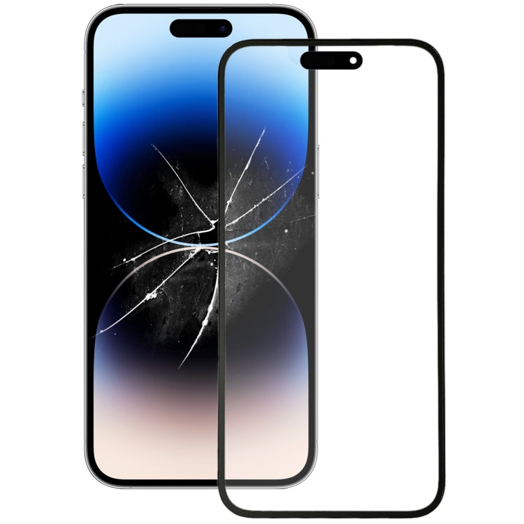 For iPhone 14 Pro Front Screen Outer Glass Lens with OCA Optically Clear Adhesive - free shipping - PMC TechLife - Order now!