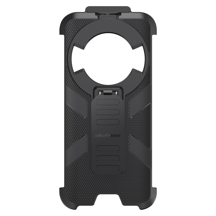 For Ulefone Power Armor 16 Pro / Power Armor 16S Ulefone Back Clip Phone Case with Carabiner(Black) - Ulefone Cases by Ulefone | Online Shopping South Africa | PMC Jewellery | Buy Now Pay Later Mobicred