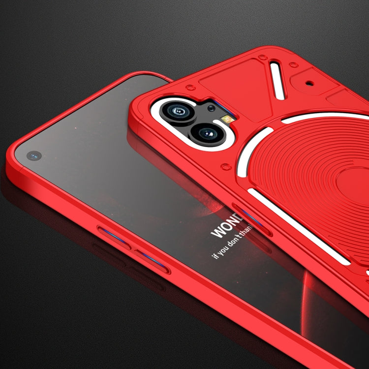 For Nothing Phone 1 GKK Three Stage Splicing Full Coverage PC Phone Case(Red) - More Brand by GKK | Online Shopping South Africa | PMC Jewellery | Buy Now Pay Later Mobicred