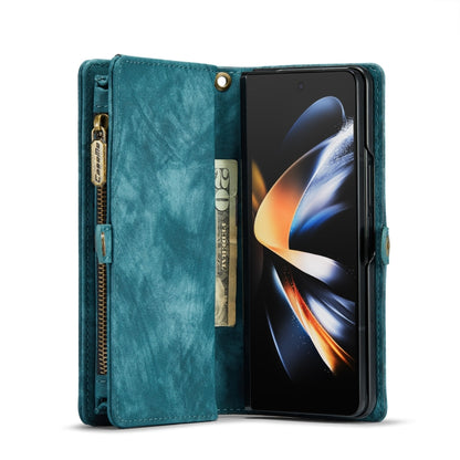 For Samsung Galaxy Z Fold4 CaseMe 008 Detachable Multifunctional Leather Phone Case(Blue) - Galaxy Phone Cases by CaseMe | Online Shopping South Africa | PMC Jewellery | Buy Now Pay Later Mobicred