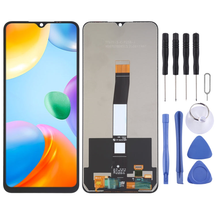 TFT LCD Screen For Xiaomi Redmi 10C/Redmi 10 India/Poco C40 with Digitizer Full Assembly - free shipping - PMC TechLife - Order now!