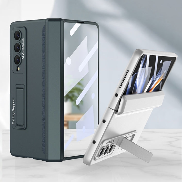 For Samsung Galaxy Z Fold4 GKK Integrated Magnetic Hinge Folding Phone Case(Wine Red) - Galaxy Z Fold4 5G Cases by GKK | Online Shopping South Africa | PMC TechLife | Buy Now Pay Later Mobicred