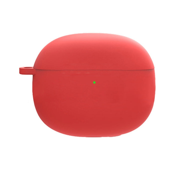 For Redmi Buds4 Pro Silicone Earphone Protective Case with D Carabiner(Red) - Xiaomi Earphone Case by PMC TechLife | Online Shopping South Africa | PMC TechLife