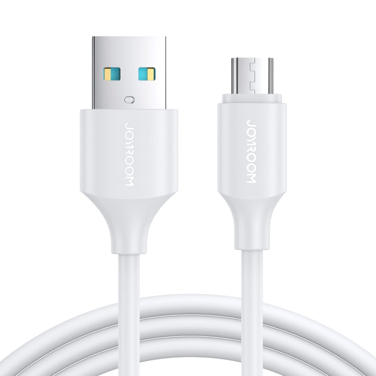 JOYROOM S-UM018A9 2.4A USB to Micro USB Fast Charging Data Cable, Length:1m(White) - Micro USB Cable by JOYROOM | Online Shopping South Africa | PMC Jewellery
