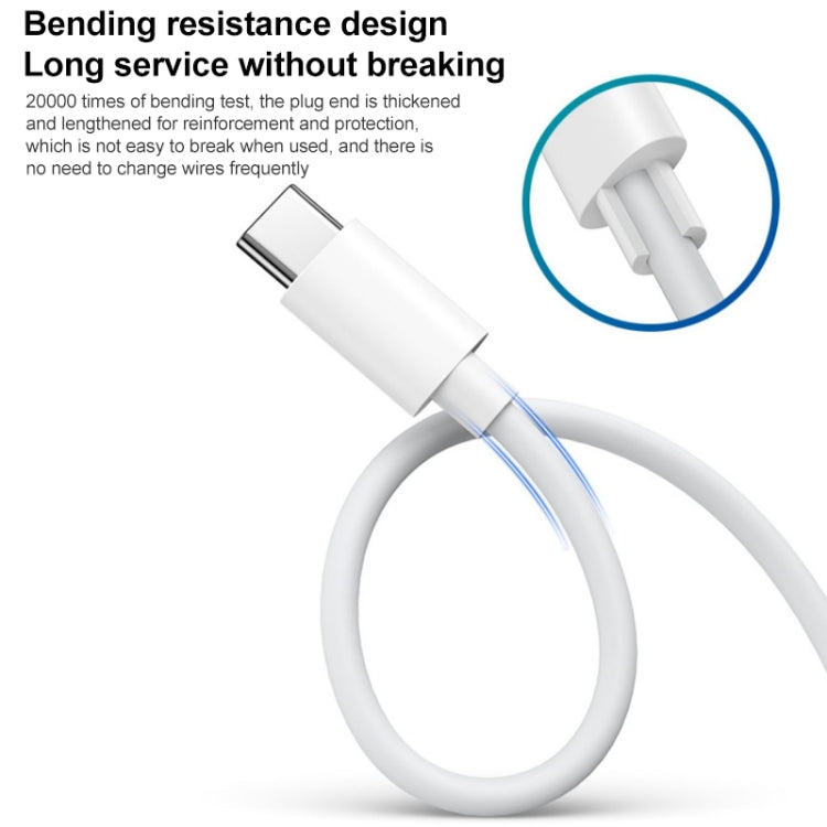 For Huawei MateBook Laptop Fast Charging Cable 65W Dual Type-C Interface Charging Data Cable Length:1m - USB-C & Type-C Cable by PMC TechLife | Online Shopping South Africa | PMC TechLife