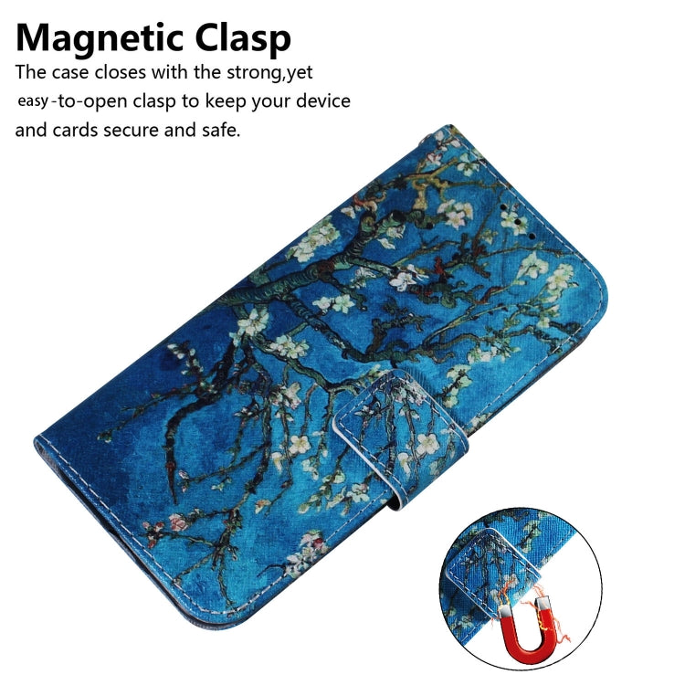 For Xiaomi Redmi A1 Coloured Drawing Horizontal Flip Leather Phone Case(Apricot Flower) - free shipping - PMC TechLife - Order now!