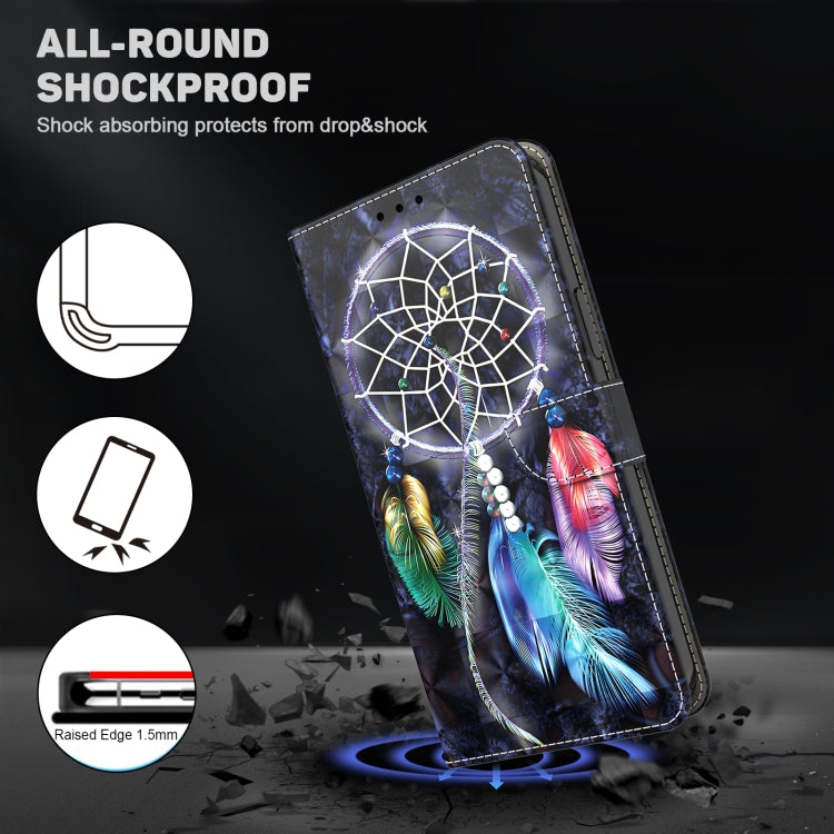 For Samsung Galaxy A14 5G 3D Painted Leather Phone Case(Colorful Dreamcatcher) - free shipping - PMC TechLife - Order now!