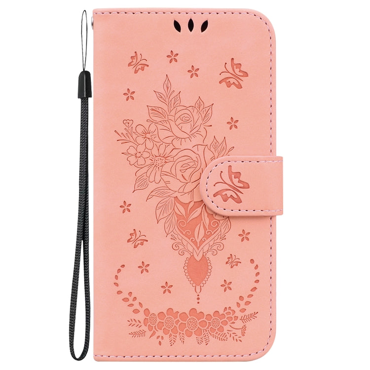 For Samsung Galaxy A14 5G Butterfly Rose Embossed Leather Phone Case(Pink) - free shipping - PMC TechLife - Order now!