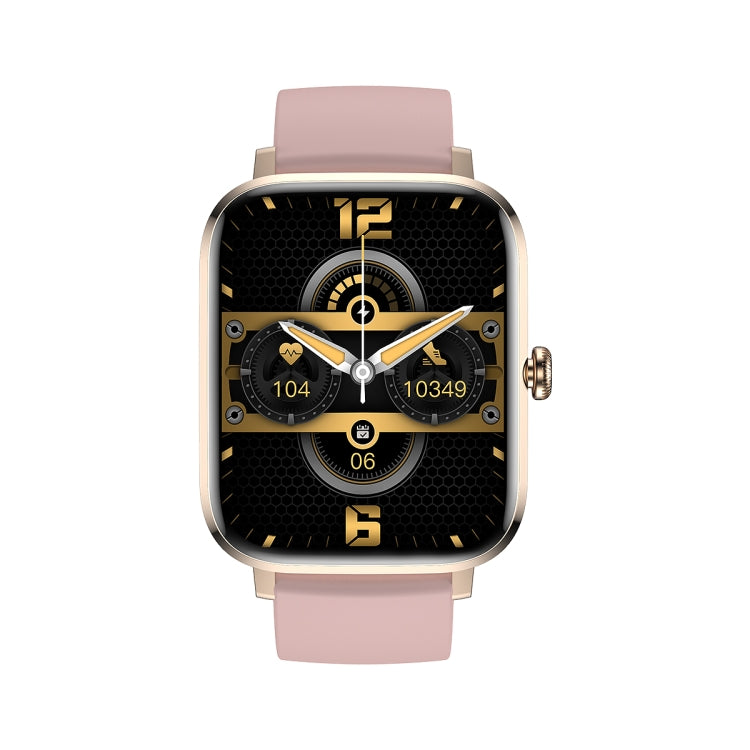 Ochstin 5HK20 1.85 inch Round Screen Silicone Strap Smart Watch with Bluetooth Call Function(Gold) - Smart Watches by OCHSTIN | Online Shopping South Africa | PMC Jewellery | Buy Now Pay Later Mobicred