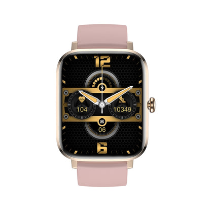 Ochstin 5HK20 1.85 inch Round Screen Silicone Strap Smart Watch with Bluetooth Call Function(Gold) - Smart Watches by OCHSTIN | Online Shopping South Africa | PMC Jewellery | Buy Now Pay Later Mobicred