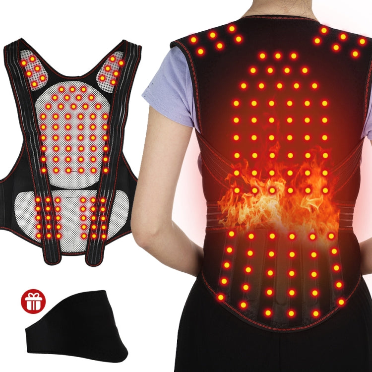 HailiCare Larger Version Household Neck Back Waist Protector Waistcoat Warm Vest Protective Gear with Magnet Therapy, Size:L - Corrector by PMC Jewellery | Online Shopping South Africa | PMC Jewellery