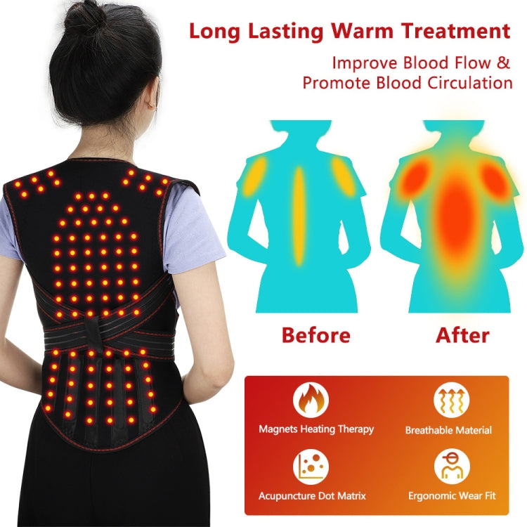 HailiCare Larger Version Household Neck Back Waist Protector Waistcoat Warm Vest Protective Gear with Magnet Therapy, Size:XL - Corrector by PMC Jewellery | Online Shopping South Africa | PMC Jewellery