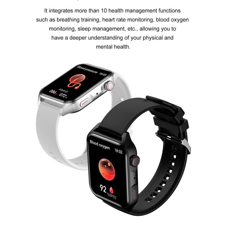 Ochstin 5HK28 1.78 inch Square Screen Silicone Strap Smart Watch Supports Bluetooth Call Function/Blood Oxygen Monitoring(Grey) - free shipping - PMC TechLife - Order now!