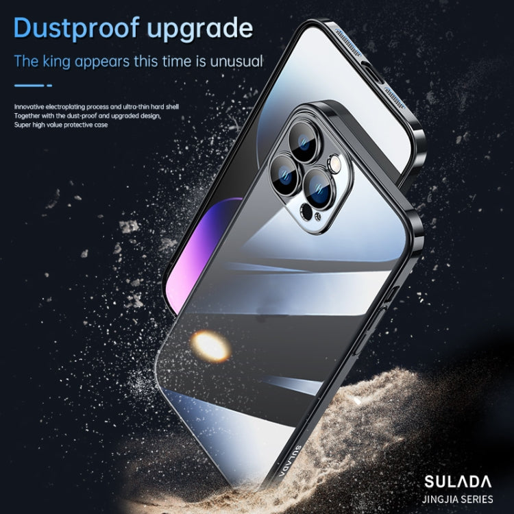 For iPhone 14 Pro SULADA Hard PC Shockproof Phone Case(Black) - iPhone 14 Pro Cases by SULADA | Online Shopping South Africa | PMC Jewellery