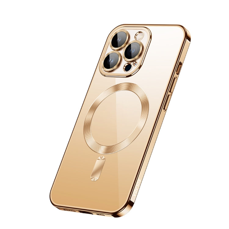 For iPhone 14 Pro Max SULADA Plating TPU Shockproof Phone Soft Case(Gold) - iPhone 14 Pro Max Cases by SULADA | Online Shopping South Africa | PMC Jewellery