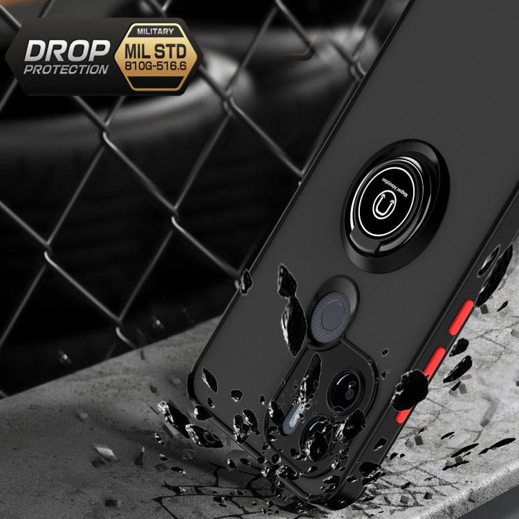For Xiaomi Redmi A1+ Q Shadow 1 Series TPU + PC Phone Case with Ring(Yellow) - free shipping - PMC TechLife - Order now!