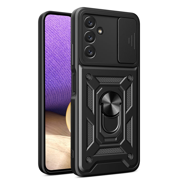 For Samsung Galaxy A14 5G Sliding Camera Cover Design TPU+PC Phone Case(Black) - free shipping - PMC TechLife - Order now!