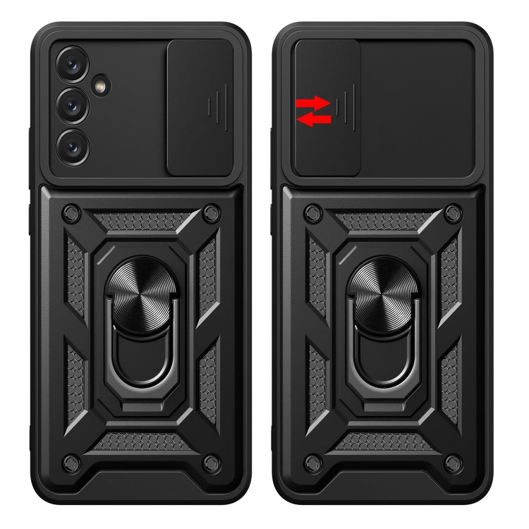 For Samsung Galaxy A14 5G Sliding Camera Cover Design TPU+PC Phone Case(Black) - free shipping - PMC TechLife - Order now!