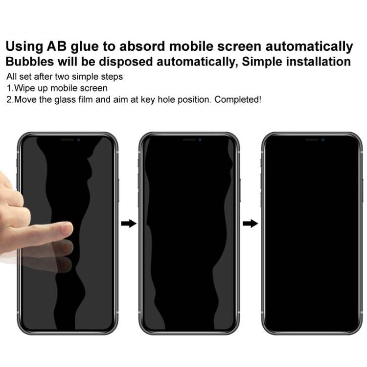 For iPhone 14 Plus IMAK HD Full Screen Anti-spy Tempered Glass Protective Film - iPhone 14 Plus Tempered Glass by imak | Online Shopping South Africa | PMC TechLife | Buy Now Pay Later Mobicred