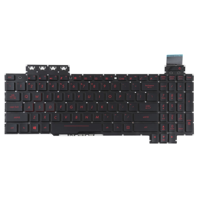 For Asus ROG FX503 FX503V FX503VM FX503VD US Version Keyboard with Backlight - Replacement Keyboards by PMC TechLife | Online Shopping South Africa | PMC TechLife