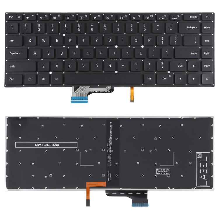 For Xiaomi Mi Pro 15.6 US Version Keyboard with Backlight - Replacement Keyboards by PMC TechLife | Online Shopping South Africa | PMC TechLife | Buy Now Pay Later Mobicred
