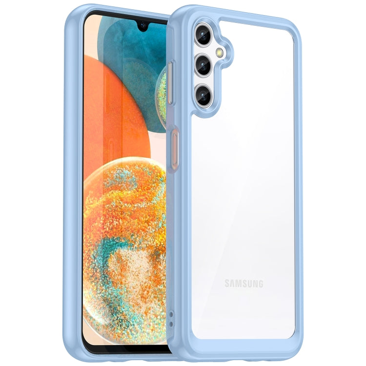 For Samsung Galaxy A14 5G Colorful Series Acrylic + TPU Phone Case(Blue) - free shipping - PMC TechLife - Order now!