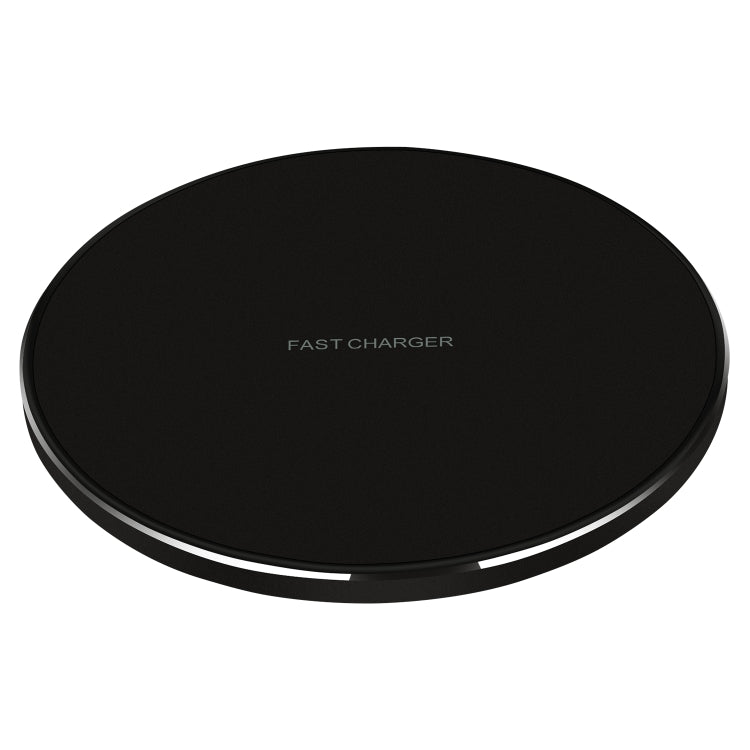 Ulefone UF005 15W Round Fast Charging Qi Wireless Charger(Black) - Wireless Charger by Ulefone | Online Shopping South Africa | PMC Jewellery | Buy Now Pay Later Mobicred