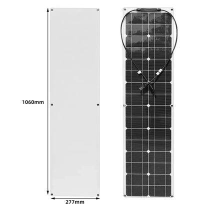 50W Single Board PV System Solar Panel(White) - Solar Panels by PMC Jewellery | Online Shopping South Africa | PMC Jewellery