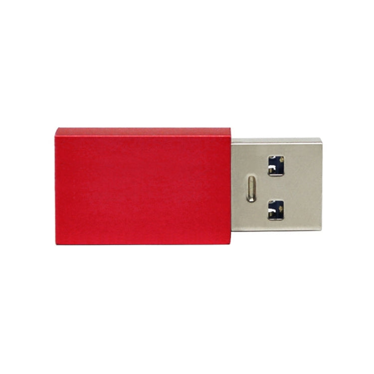GEM02 USB Data Blocker Charging Connector(Red) - Converter & Adapter by PMC TechLife | Online Shopping South Africa | PMC TechLife