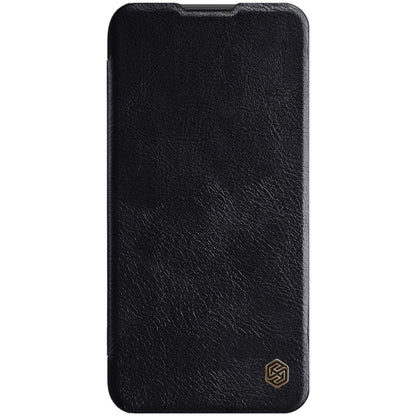 For Huawei nova 6 SE NILLKIN QIN Series Crazy Horse Texture Horizontal Flip Leather Case With Card Slot(Black) - Huawei Cases by NILLKIN | Online Shopping South Africa | PMC Jewellery