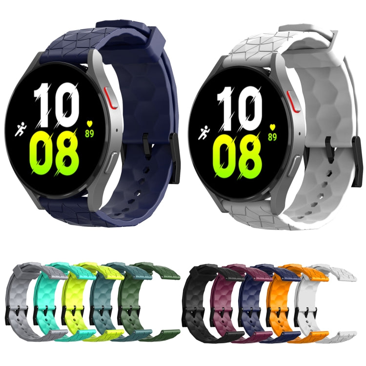 20mm Football Texture Silicone Watch Band(Lime Green) - free shipping - PMC TechLife - Order now!