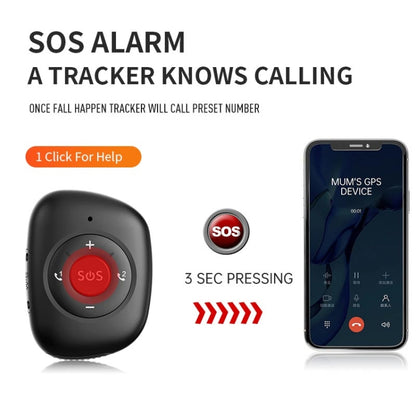 RF-V50 IP67 Waterproof 4G LTE 3G 2G GSM Elderly SOS Button Emergency Alarm GPS Tracker(Red) - Personal Tracker by PMC Jewellery | Online Shopping South Africa | PMC Jewellery