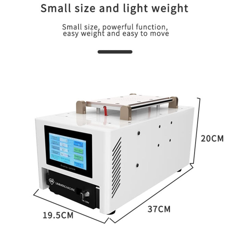 TBK 208M 3 in 1 Mini LCD Touch Screen Vacuum Laminating Bubble Remover Machine, Plug:US Plug - free shipping - PMC TechLife - Order now!